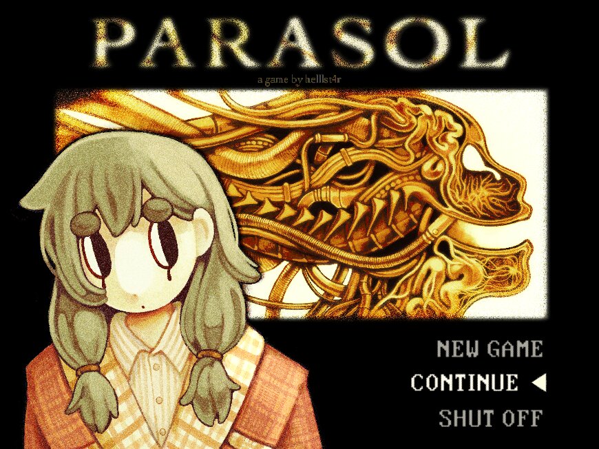 parasol title screen concept